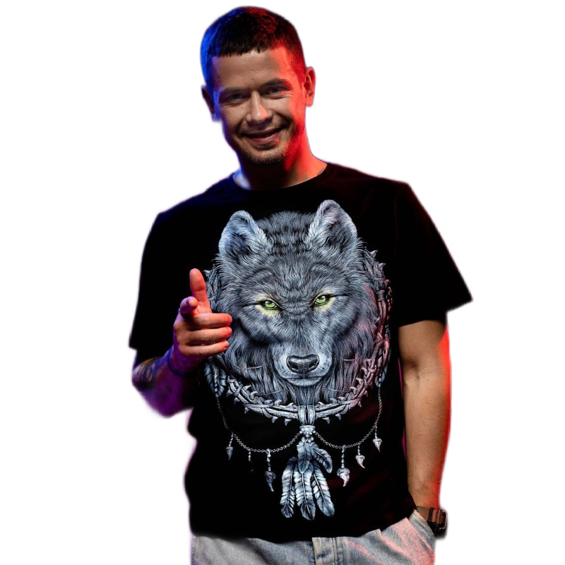 Wolf Totem T-shirt for men