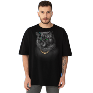 T-Shirt Print with the Cat Basilio